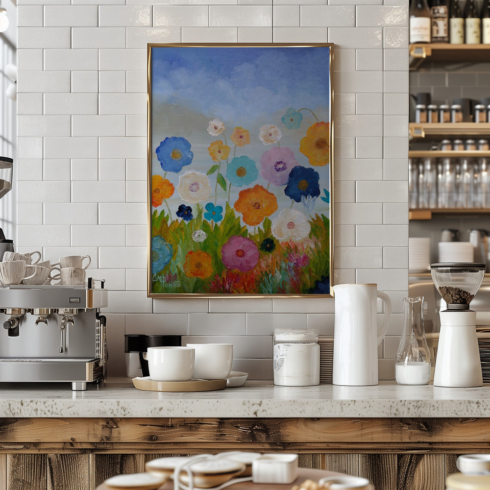 Spring By the Sea - Stretched Canvas, Poster or Fine Art Print I Heart Wall Art