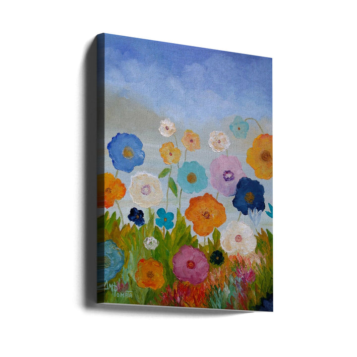 Spring By the Sea - Stretched Canvas, Poster or Fine Art Print I Heart Wall Art