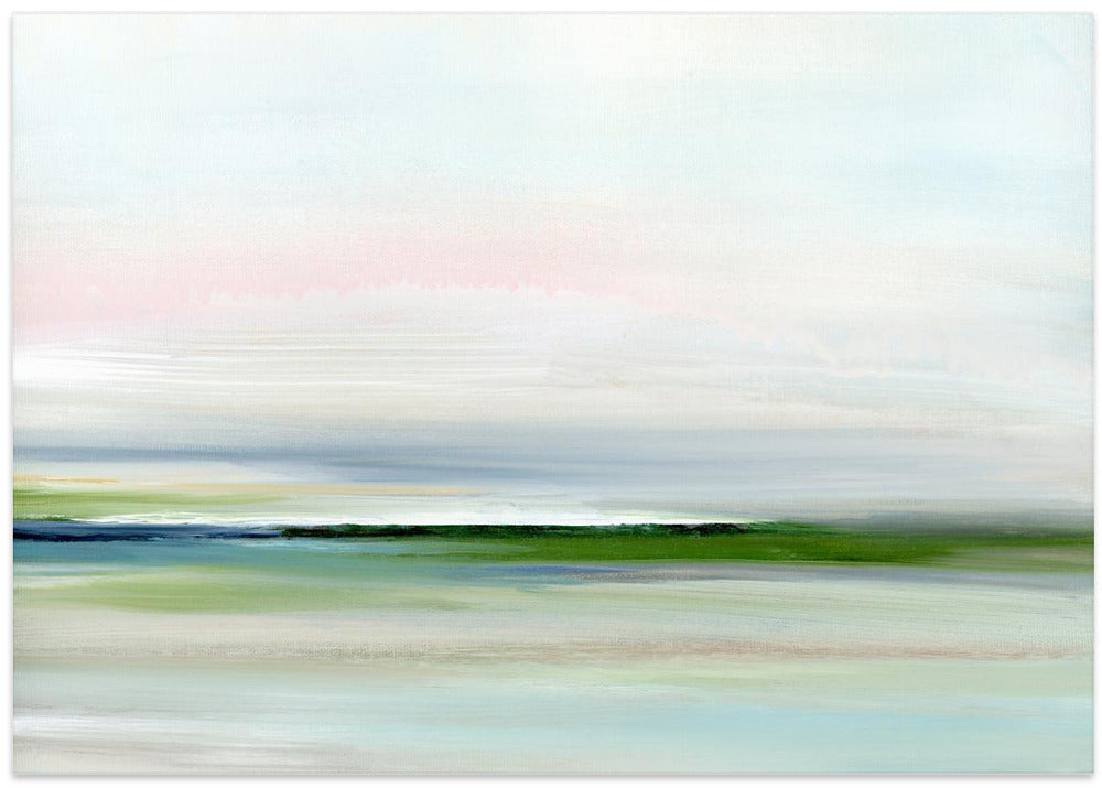 Spring Coast - Stretched Canvas, Poster or Fine Art Print I Heart Wall Art