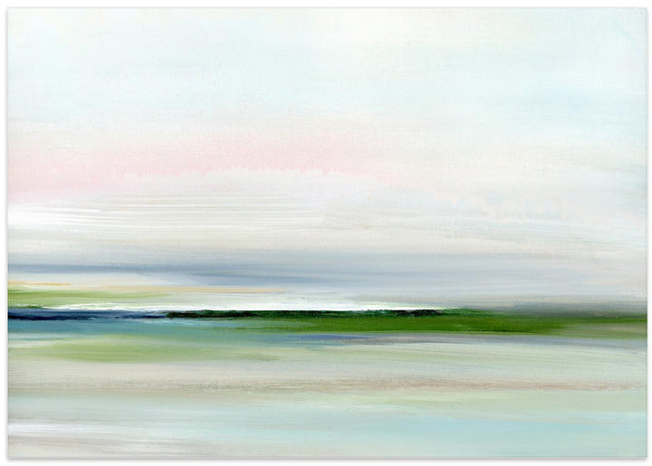 Spring Coast - Stretched Canvas, Poster or Fine Art Print I Heart Wall Art