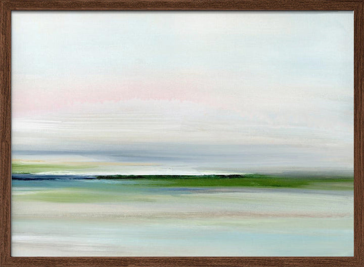 Spring Coast - Stretched Canvas, Poster or Fine Art Print I Heart Wall Art