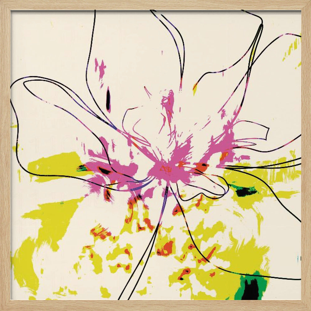 SPRING FEELINGS - Square Stretched Canvas, Poster or Fine Art Print I Heart Wall Art