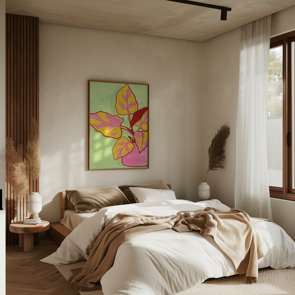 Spring Garden - Stretched Canvas, Poster or Fine Art Print I Heart Wall Art
