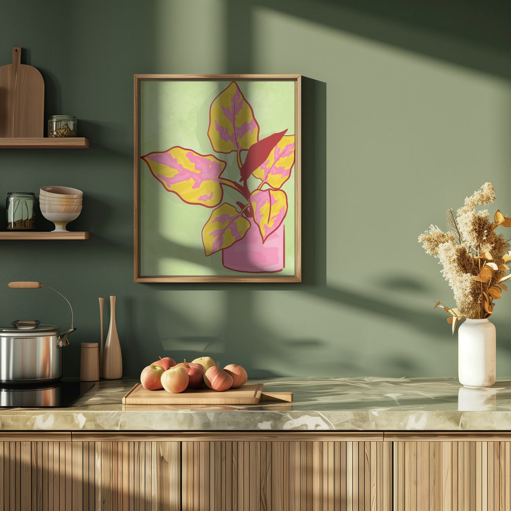 Spring Garden - Stretched Canvas, Poster or Fine Art Print I Heart Wall Art