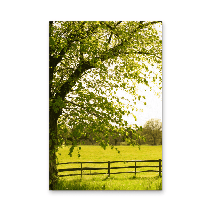 Spring Morning - Nature in Countryside Stretched Canvas or Wall Art Print - I Heart Wall Art - Poster Print, Canvas Print or Framed Art Print