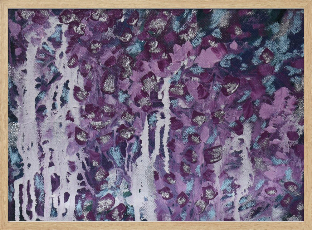 Spring Rain - Stretched Canvas, Poster or Fine Art Print I Heart Wall Art