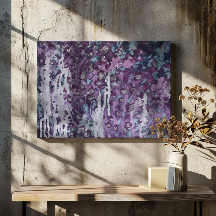 Spring Rain - Stretched Canvas, Poster or Fine Art Print I Heart Wall Art