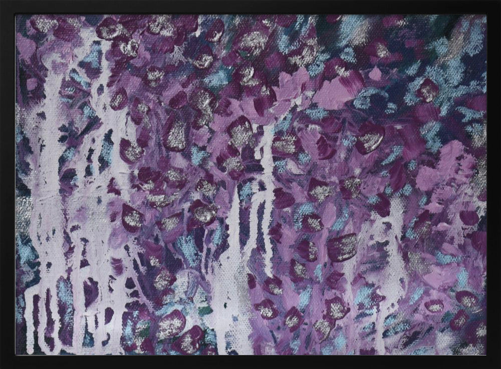 Spring Rain - Stretched Canvas, Poster or Fine Art Print I Heart Wall Art
