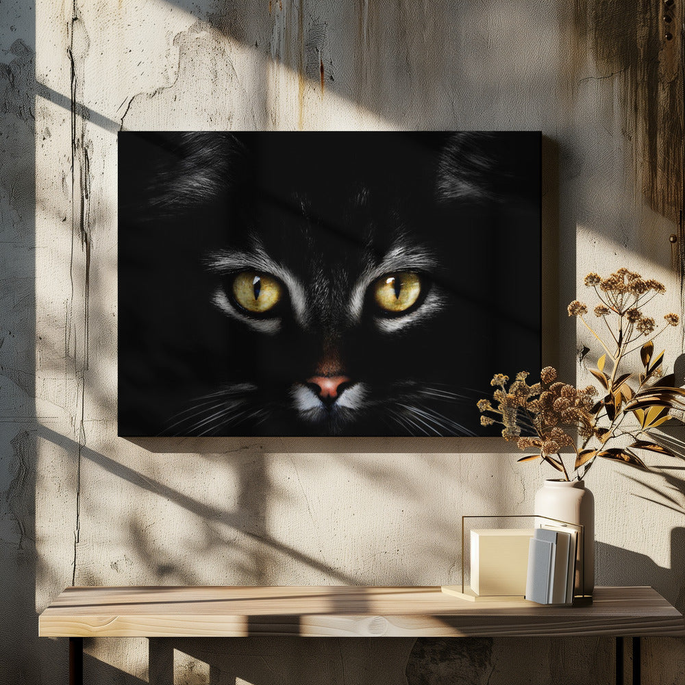 - Square Stretched Canvas, Poster or Fine Art Print I Heart Wall Art