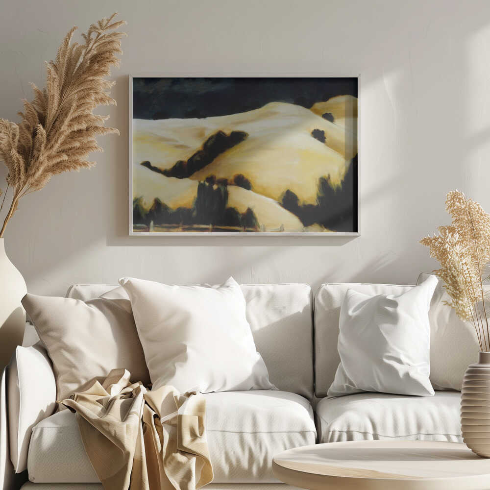 Star Thistle - Stretched Canvas, Poster or Fine Art Print - I Heart Wall Art - Poster Print, Canvas Print or Framed Art Print