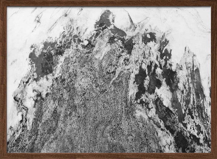 Stark Mountain Landscape - Stretched Canvas, Poster or Fine Art Print - I Heart Wall Art - Poster Print, Canvas Print or Framed Art Print