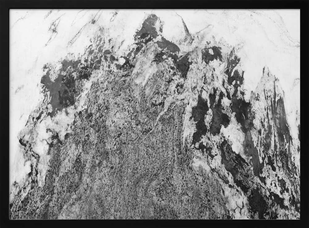 Stark Mountain Landscape - Stretched Canvas, Poster or Fine Art Print - I Heart Wall Art - Poster Print, Canvas Print or Framed Art Print