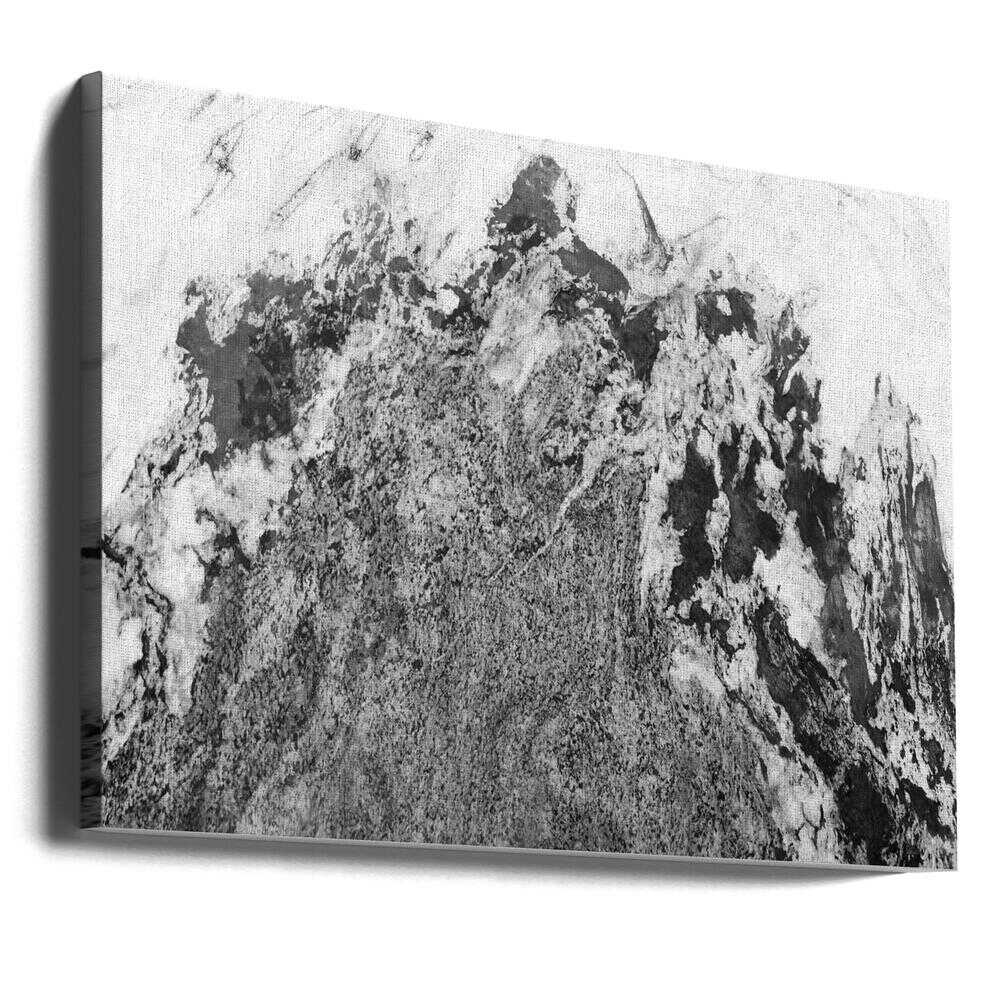 Stark Mountain Landscape - Stretched Canvas, Poster or Fine Art Print - I Heart Wall Art - Poster Print, Canvas Print or Framed Art Print