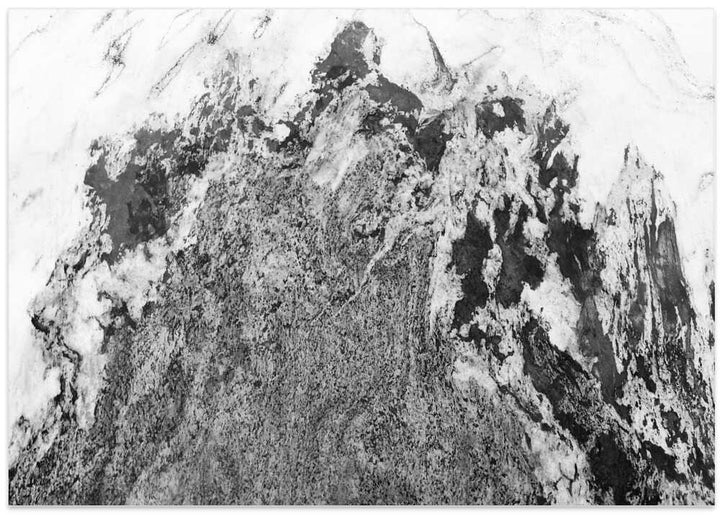 Stark Mountain Landscape - Stretched Canvas, Poster or Fine Art Print - I Heart Wall Art - Poster Print, Canvas Print or Framed Art Print