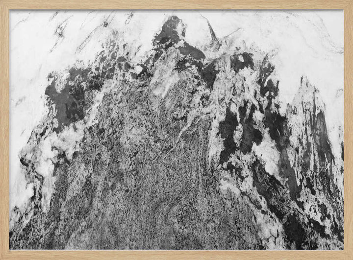Stark Mountain Landscape - Stretched Canvas, Poster or Fine Art Print - I Heart Wall Art - Poster Print, Canvas Print or Framed Art Print
