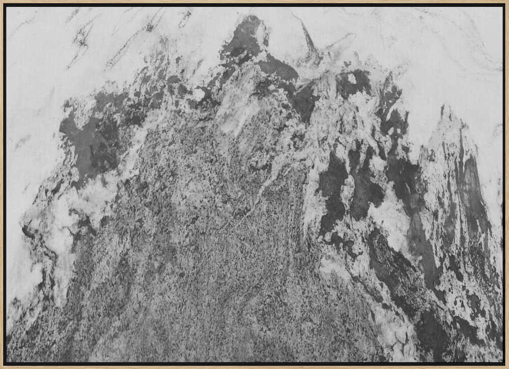 Stark Mountain Landscape - Stretched Canvas, Poster or Fine Art Print - I Heart Wall Art - Poster Print, Canvas Print or Framed Art Print