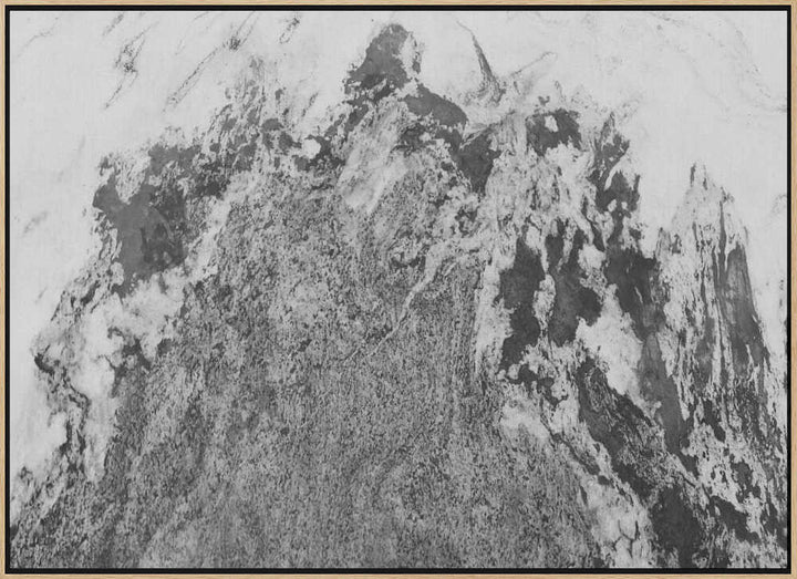 Stark Mountain Landscape - Stretched Canvas, Poster or Fine Art Print - I Heart Wall Art - Poster Print, Canvas Print or Framed Art Print