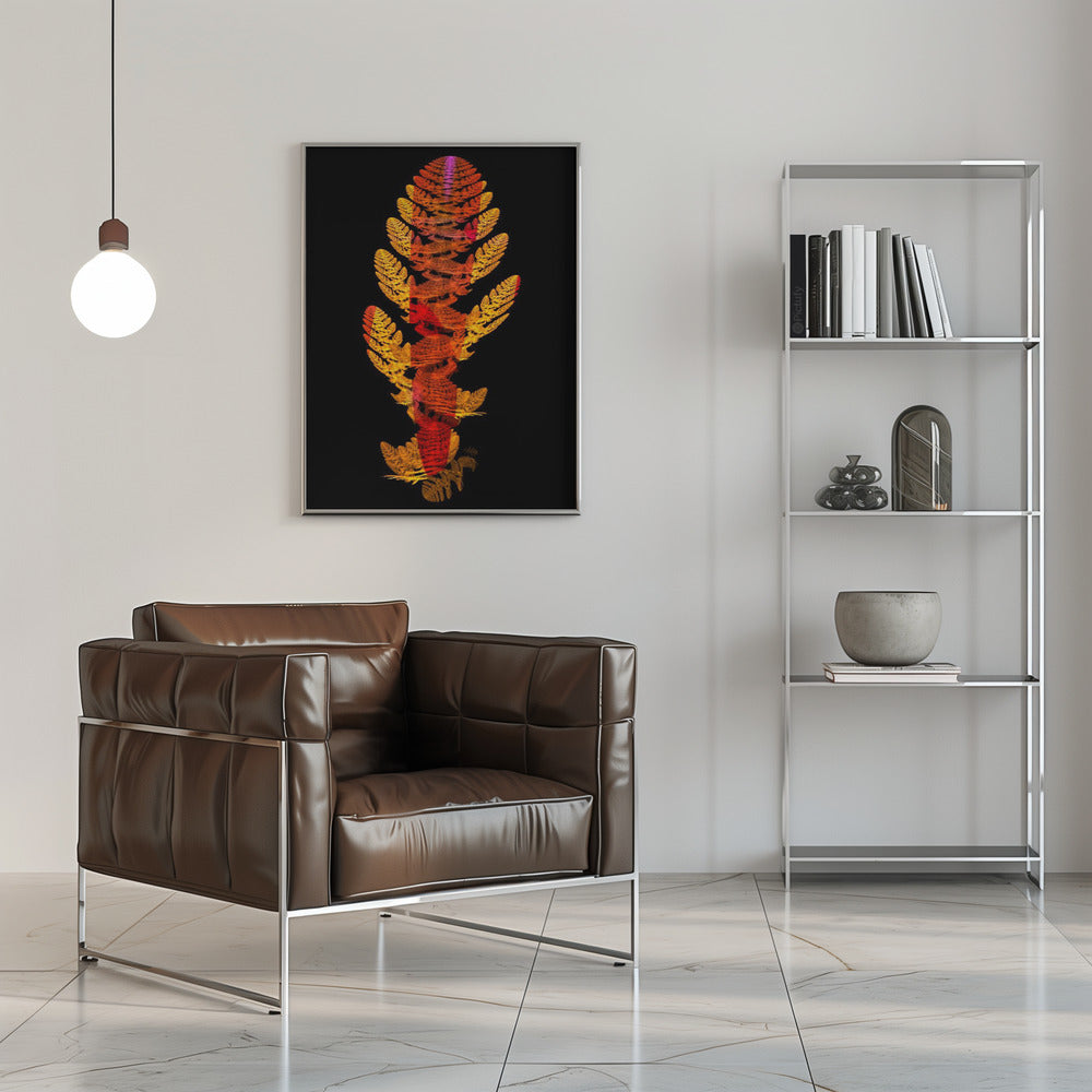 Steps: A Walk to Ultraviolet - Stretched Canvas, Poster or Fine Art Print I Heart Wall Art