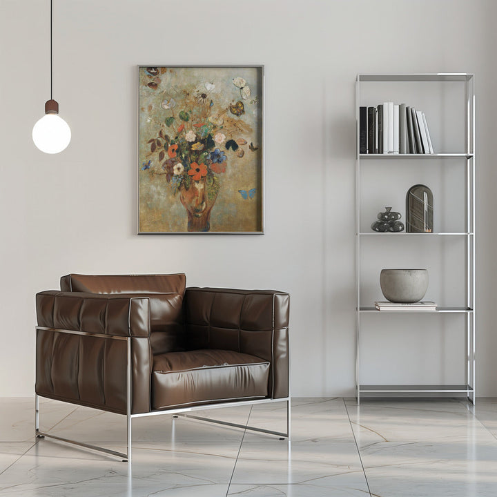 Still Life With Flowers - Stretched Canvas, Poster or Fine Art Print I Heart Wall Art