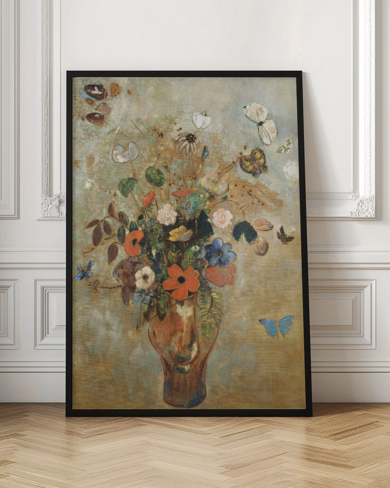 Still Life With Flowers - Stretched Canvas, Poster or Fine Art Print I Heart Wall Art
