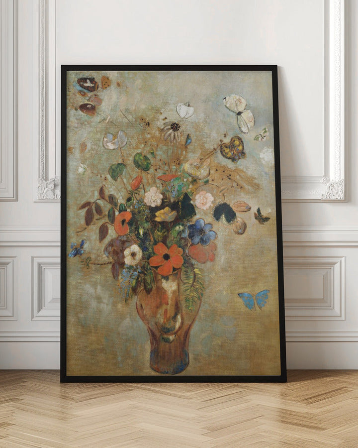 Still Life With Flowers - Stretched Canvas, Poster or Fine Art Print I Heart Wall Art