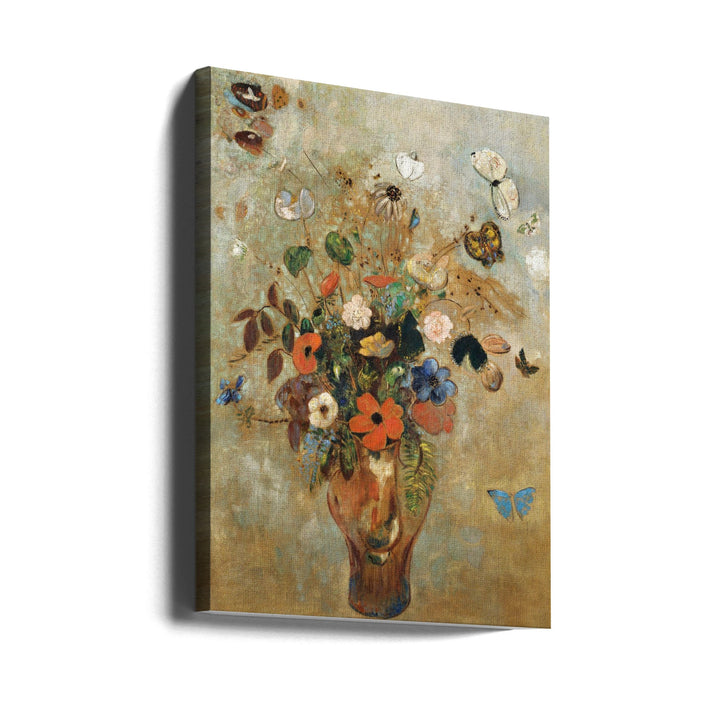 Still Life With Flowers - Stretched Canvas, Poster or Fine Art Print I Heart Wall Art