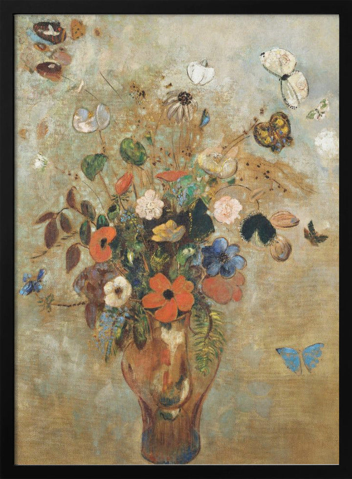 Still Life With Flowers - Stretched Canvas, Poster or Fine Art Print I Heart Wall Art