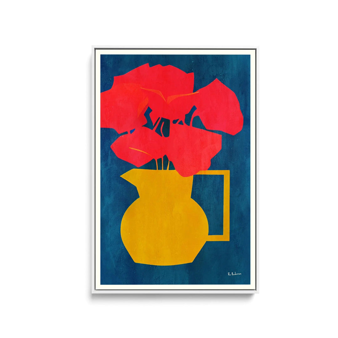 Stilllife No.8 by Bo Anderson - Stretched Canvas Print or Framed Fine Art Print - Artwork I Heart Wall Art Australia 