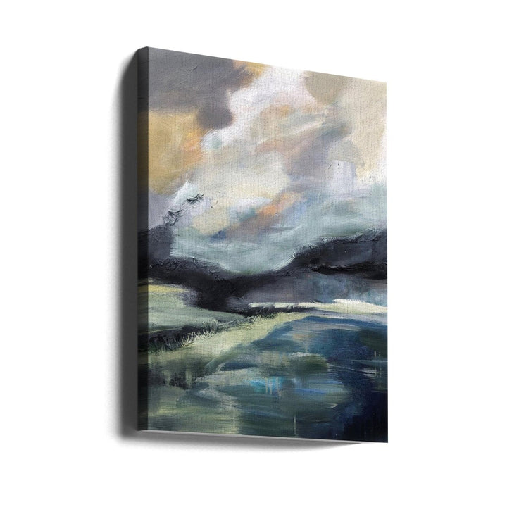 Stormy Horizons Landscape - Stretched Canvas, Poster or Fine Art Print - I Heart Wall Art - Poster Print, Canvas Print or Framed Art Print