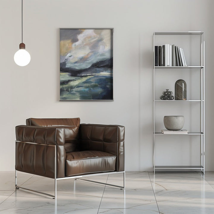 Stormy Horizons Landscape - Stretched Canvas, Poster or Fine Art Print - I Heart Wall Art - Poster Print, Canvas Print or Framed Art Print