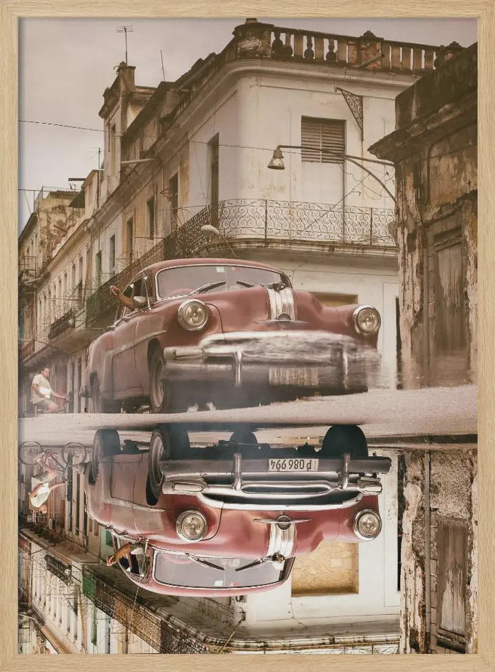 Streets of Havana, Cuba - Stretched Canvas, Poster or Fine Art Print I Heart Wall Art
