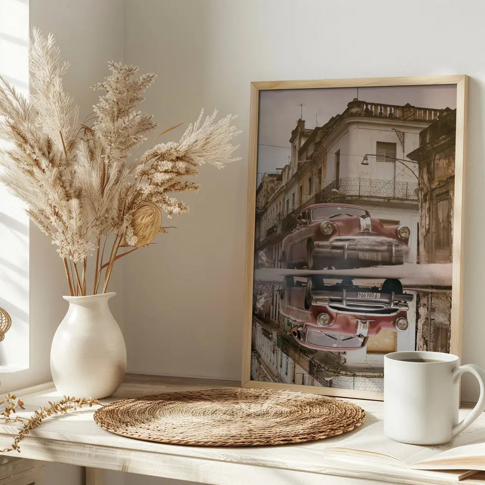 Streets of Havana, Cuba - Stretched Canvas, Poster or Fine Art Print I Heart Wall Art