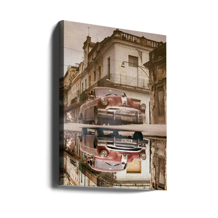 Streets of Havana, Cuba - Stretched Canvas, Poster or Fine Art Print I Heart Wall Art