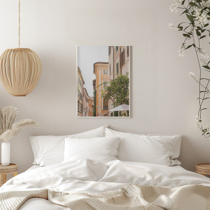 Streets of Rome - Stretched Canvas, Poster or Fine Art Print I Heart Wall Art