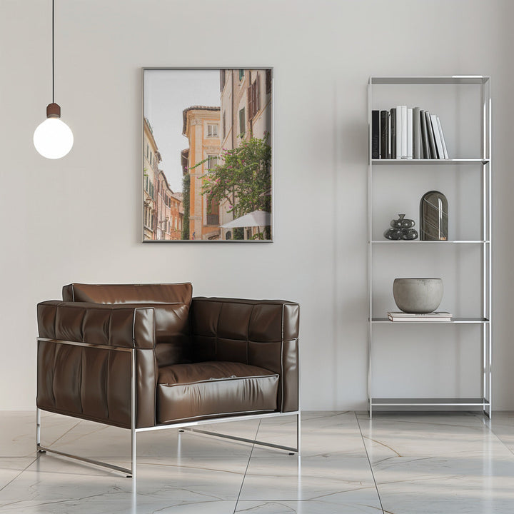 Streets of Rome - Stretched Canvas, Poster or Fine Art Print I Heart Wall Art