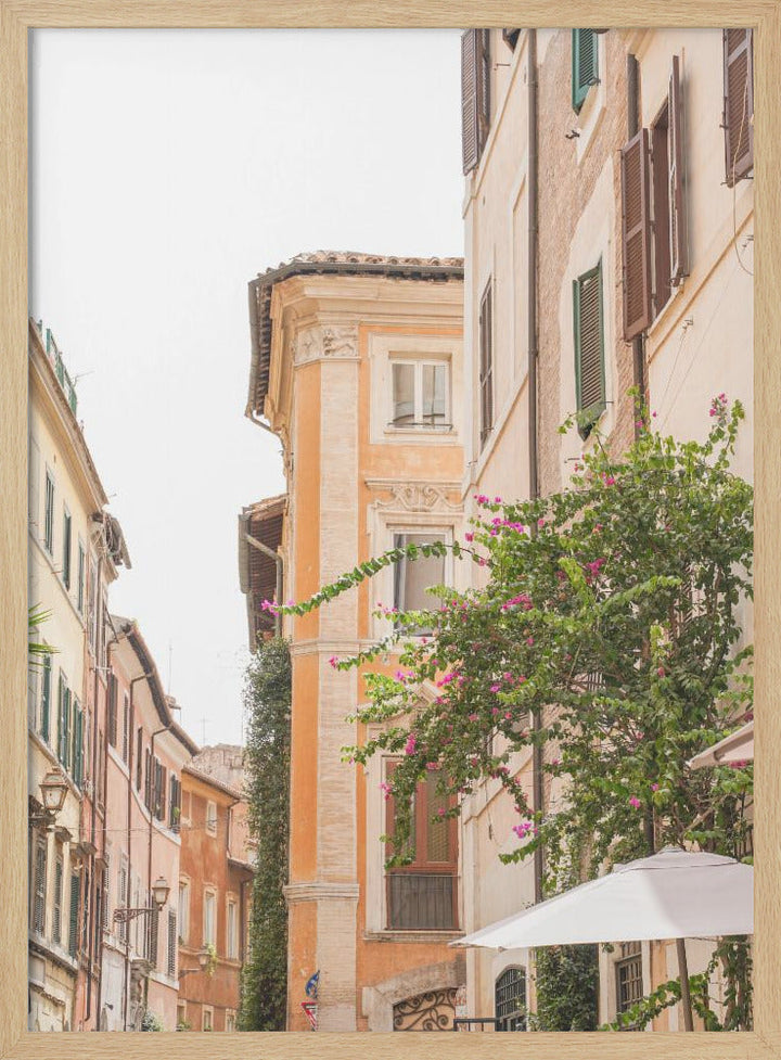 Streets of Rome - Stretched Canvas, Poster or Fine Art Print I Heart Wall Art