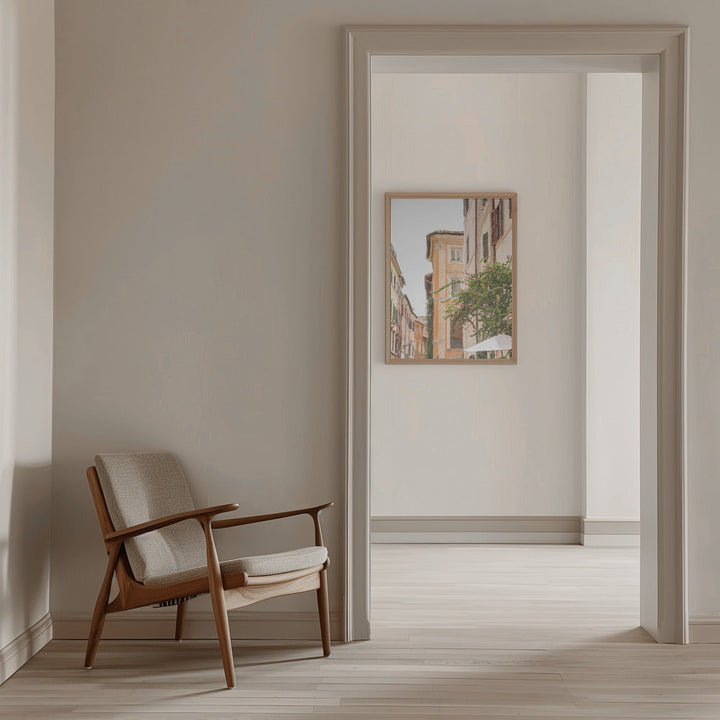 Streets of Rome - Stretched Canvas, Poster or Fine Art Print I Heart Wall Art