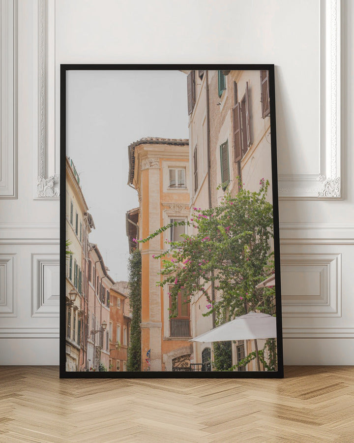 Streets of Rome - Stretched Canvas, Poster or Fine Art Print I Heart Wall Art