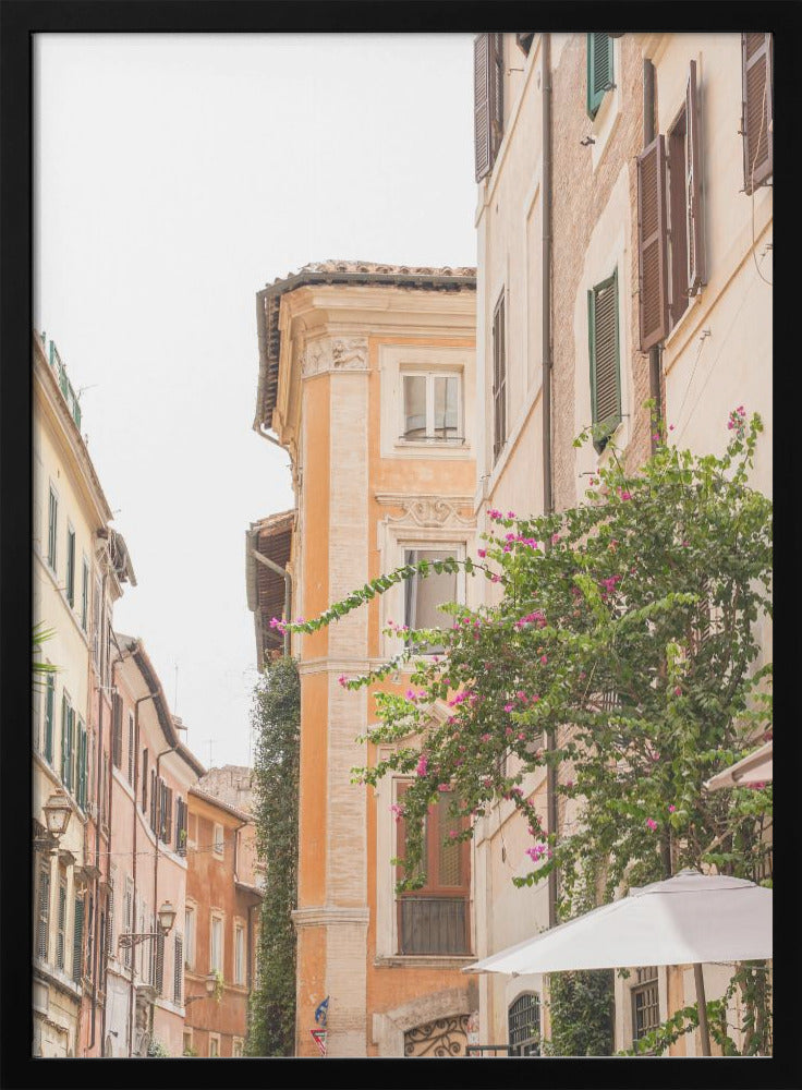 Streets of Rome - Stretched Canvas, Poster or Fine Art Print I Heart Wall Art