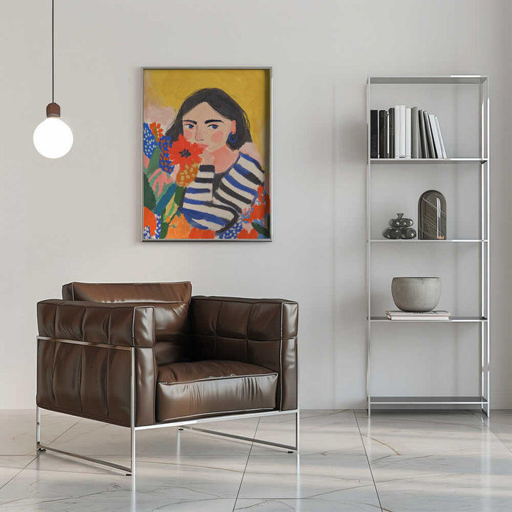 Striped Daydreams - Stretched Canvas, Poster or Fine Art Print - I Heart Wall Art - Poster Print, Canvas Print or Framed Art Print