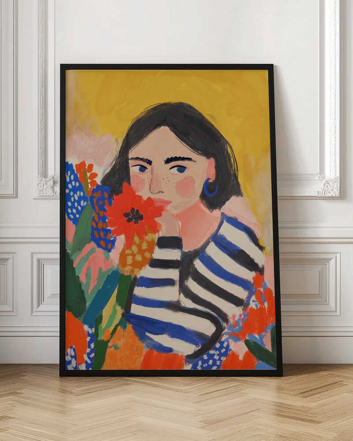 Striped Daydreams - Stretched Canvas, Poster or Fine Art Print - I Heart Wall Art - Poster Print, Canvas Print or Framed Art Print