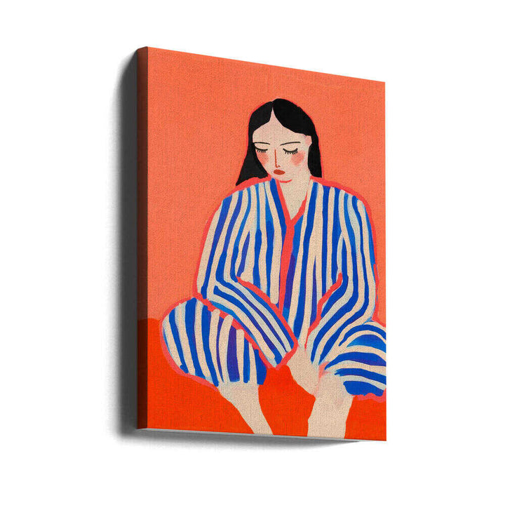 Striped Reflection - Stretched Canvas, Poster or Fine Art Print - I Heart Wall Art - Poster Print, Canvas Print or Framed Art Print