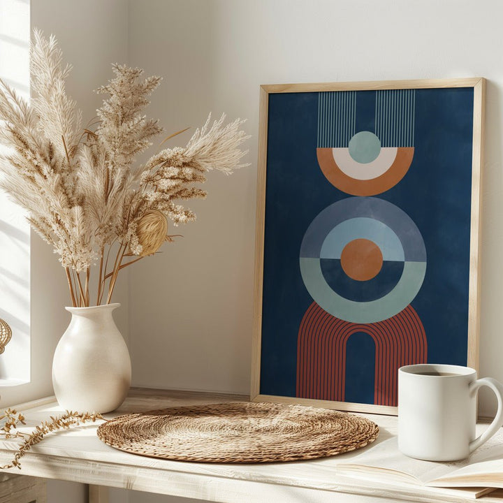 Structured Elegance - Stretched Canvas, Poster or Fine Art Print - I Heart Wall Art - Poster Print, Canvas Print or Framed Art Print