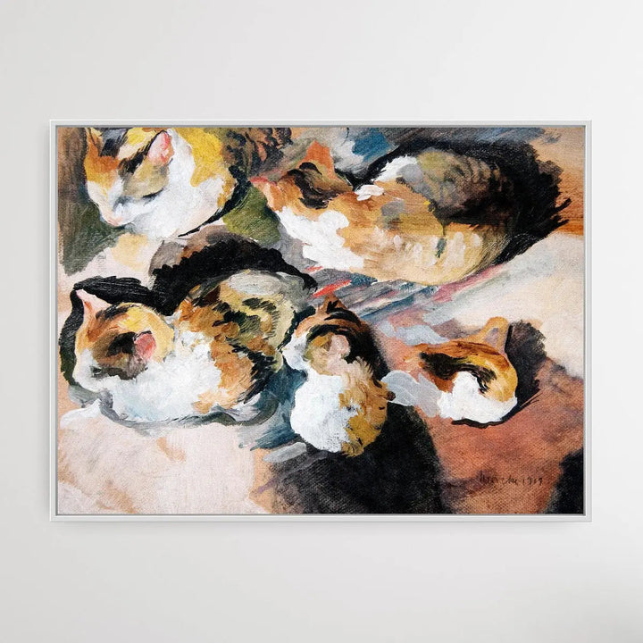 Study of a Cat (1909) by August Macke - I Heart Wall Art