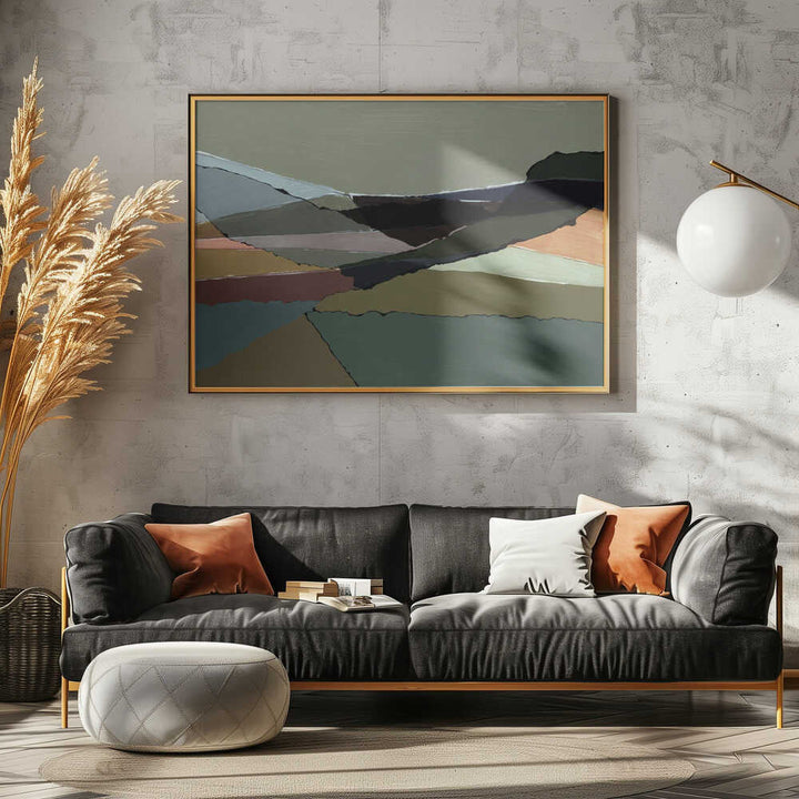 Subdued Landscape - Stretched Canvas, Poster or Fine Art Print - I Heart Wall Art - Poster Print, Canvas Print or Framed Art Print