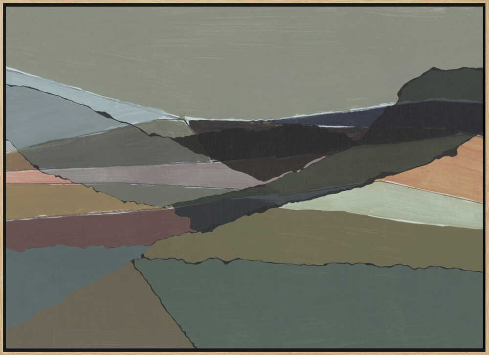 Subdued Landscape - Stretched Canvas, Poster or Fine Art Print - I Heart Wall Art - Poster Print, Canvas Print or Framed Art Print