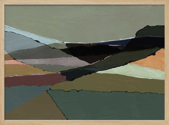 Subdued Landscape - Stretched Canvas, Poster or Fine Art Print - I Heart Wall Art - Poster Print, Canvas Print or Framed Art Print
