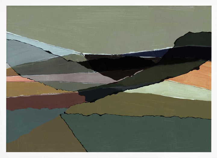 Subdued Landscape - Stretched Canvas, Poster or Fine Art Print - I Heart Wall Art - Poster Print, Canvas Print or Framed Art Print