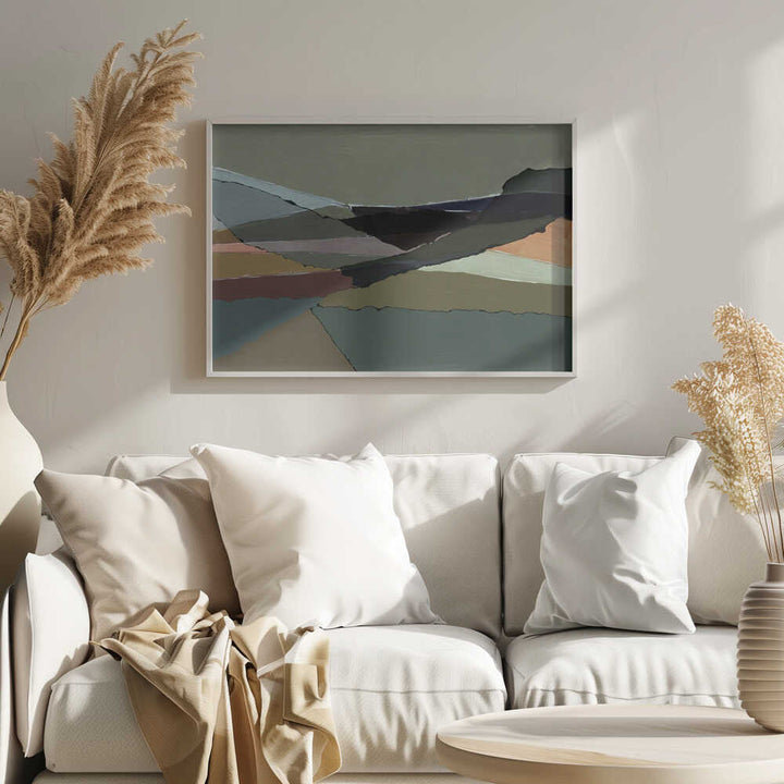 Subdued Landscape - Stretched Canvas, Poster or Fine Art Print - I Heart Wall Art - Poster Print, Canvas Print or Framed Art Print