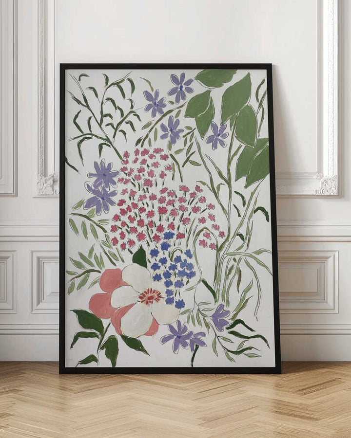 Summer Blossoms - Stretched Canvas, Poster or Fine Art Print - I Heart Wall Art - Poster Print, Canvas Print or Framed Art Print
